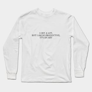 I Can Do It With A Broken heart TS The Tortured Poets Department Long Sleeve T-Shirt